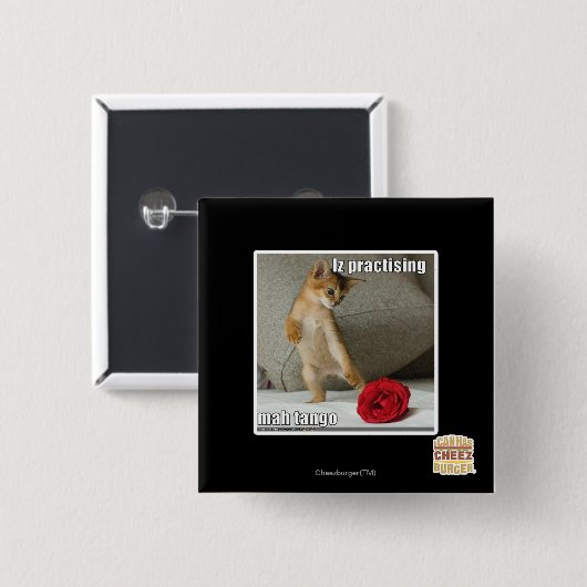 Iz, das Milliamperestunden-Tango übt Button (Vorne & Hinten)