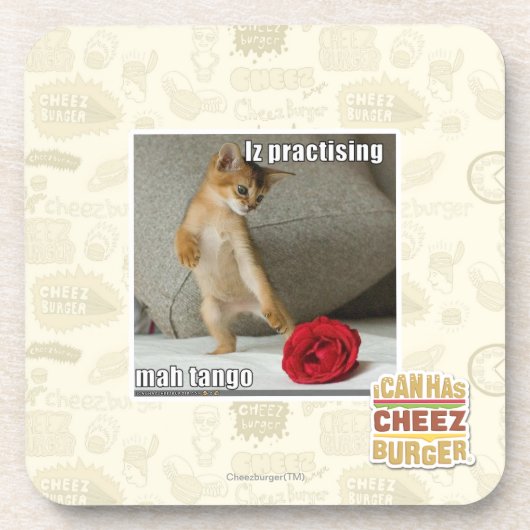 Iz, das Milliamperestunden-Tango übt Untersetzer (Vorderseite)