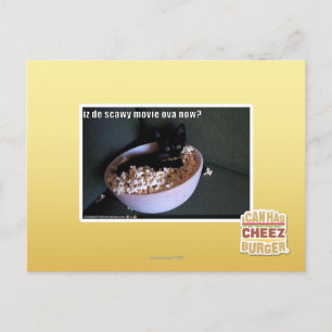 Iz de scawy Film ova jetzt? Postkarte