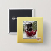 I'z ein lil teepot button (Vorne & Hinten)