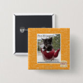 I'z ein lil teepot button (Vorne & Hinten)