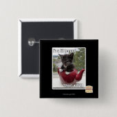 I'z ein lil teepot button (Vorne & Hinten)