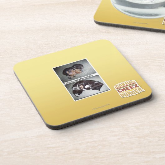 iz hadz Herr Snuggies Forebber Getränkeuntersetzer (Linke Seite)