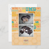 iz hadz Herr Snuggies Forebber Postkarte (Vorne/Hinten)