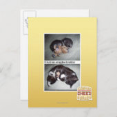 iz hadz Herr Snuggies Forebber Postkarte (Vorne/Hinten)