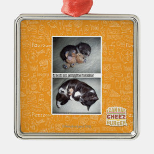 iz hadz Herr Snuggies Forebber Silbernes Ornament