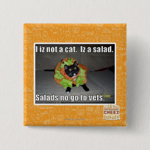 Iz I nicht eine Katze. Iz ein Salat Button
