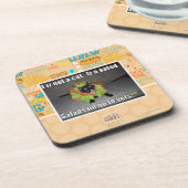 Iz I nicht eine Katze. Iz ein Salat Getränkeuntersetzer (Linke Seite)