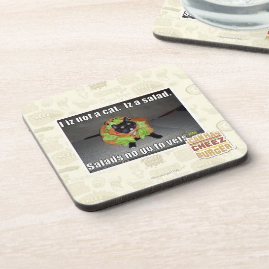 Iz I nicht eine Katze. Iz ein Salat Untersetzer (Linke Seite)