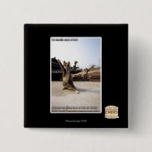 Iz I shaolin Tatzen der Wut Button (Vorderseite)