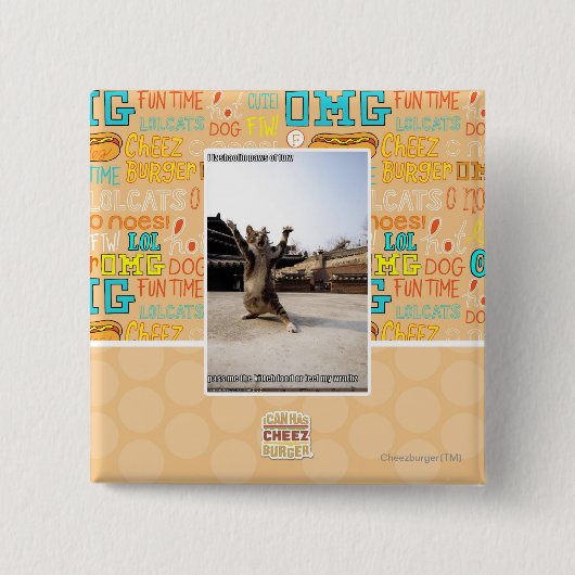 Iz I shaolin Tatzen der Wut Button (Vorderseite)