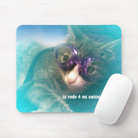 iz redy Schwimmen 2goz! Mousepad (Mit Mouse)