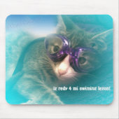 iz redy Schwimmen 2goz! Mousepad (Vorne)