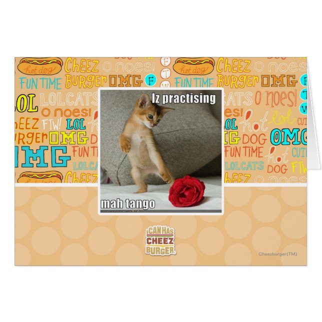 Iz übt Mah Tango (Vorderseite (Horizontal))