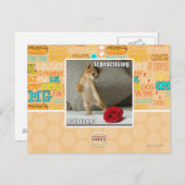 Iz übt Mah Tango Postkarte (Vorne/Hinten)