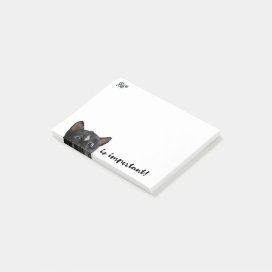 iz wichtig! Post-It durch Felini Klebezettel (angewinkelt)