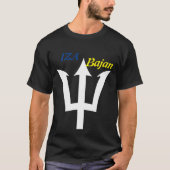 IZA Bajan, Barbados T-Shirt (Vorderseite)