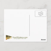 Izaak Walton-Zitat Postkarte (Rückseite)