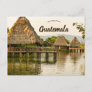 Izabal Guatemala Postkarte