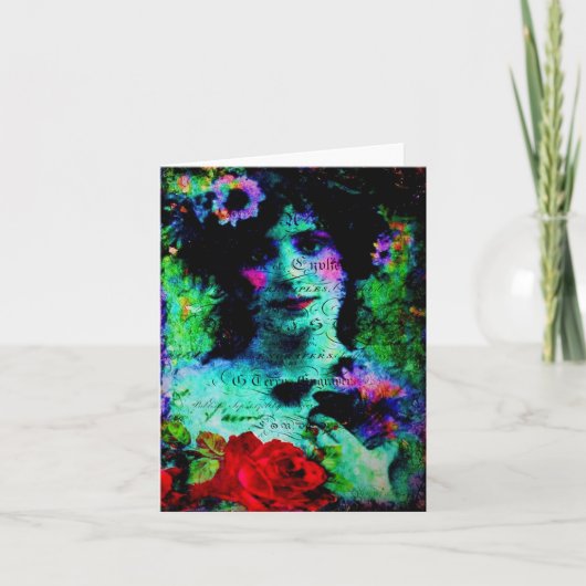 Izabellas Blau Karte (Vorderseite)