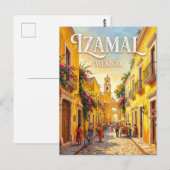 Izamal Mexiko Postkarte (Vorne/Hinten)