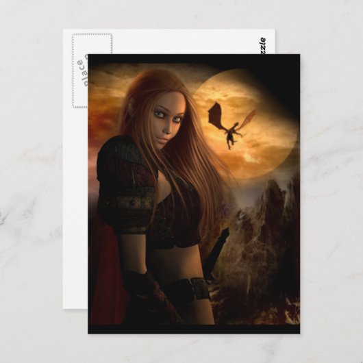 IZBEHL POSTKARTE (Vorne/Hinten)