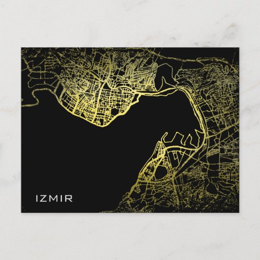 Izmir Gold Style Art Karte (Vorderseite)