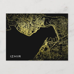 Izmir Gold Style Kunstkarte Postkarte