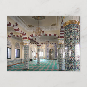 Izmir Moschee, Blaue Moschee Türkei Feiertagspostkarte
