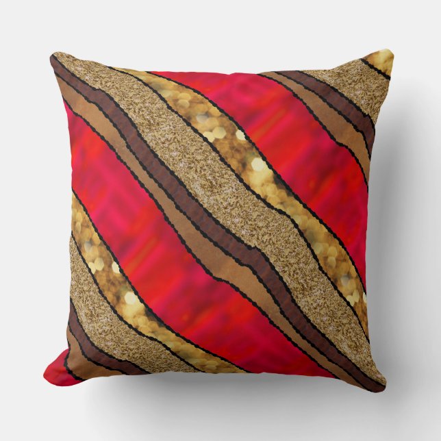 Izmir-Rot Kissen (Vorderseite)