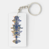 Izmir Skyline Schlüsselanhänger (Rückseite)