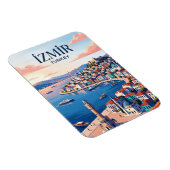 İzmir Skyline Türkei Magnet (Rechte Seite)