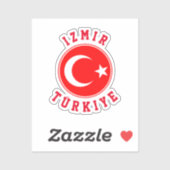 Izmir, Türkei Aufkleber (Blatt)