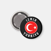 Izmir, Türkei Magnet (Vorderseite/Rückseite)