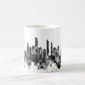 Izmir Turkey Skyline BW Kaffeetasse (Mittel)