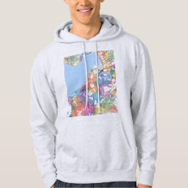 İzmir Türkiye City Map Hoodie