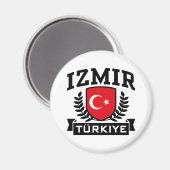 Izmir Turkiye Magnet (Vorderseite/Rückseite)