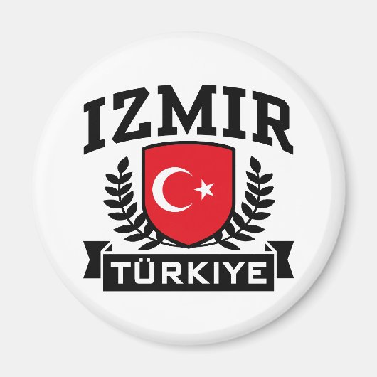 Izmir Turkiye Magnet (Vorne)