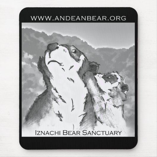 Iznachi Bärn-Schongebiet Mousepad (Vorne)