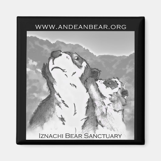 Iznachi Bear Sanctuary Magnet (Vorne)