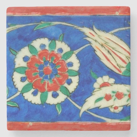 iznic Keramiken SteinUntersetzer (Vorderseite)