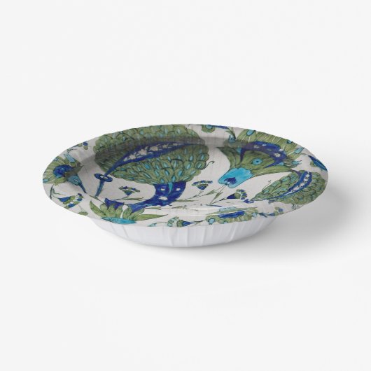 Iznik2 Pappteller (Gewinkelt)