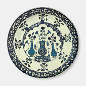 Iznik Blue Vase Magnet (Vorne)