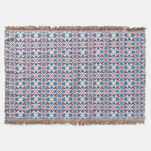 Iznik-Blumenfliesenmuster Decke (Vorderseite)