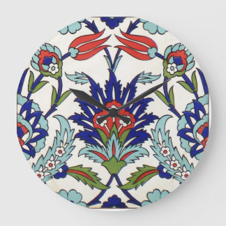 Iznik ceramics große wanduhr