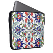 Iznik deckt Elektronik-Tasche mit Ziegeln Laptopschutzhülle (Vorne Rechts)