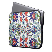 Iznik deckt Elektronik-Tasche mit Ziegeln Laptopschutzhülle (Vorderseite Links)