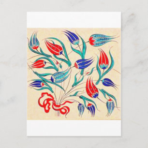Iznik-Fliese  2 Postkarte