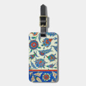 iznik Fliese Gepäckanhänger (Vorderseite vertikal)