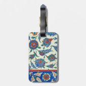 iznik Fliese Gepäckanhänger (Rückseite vertikal)